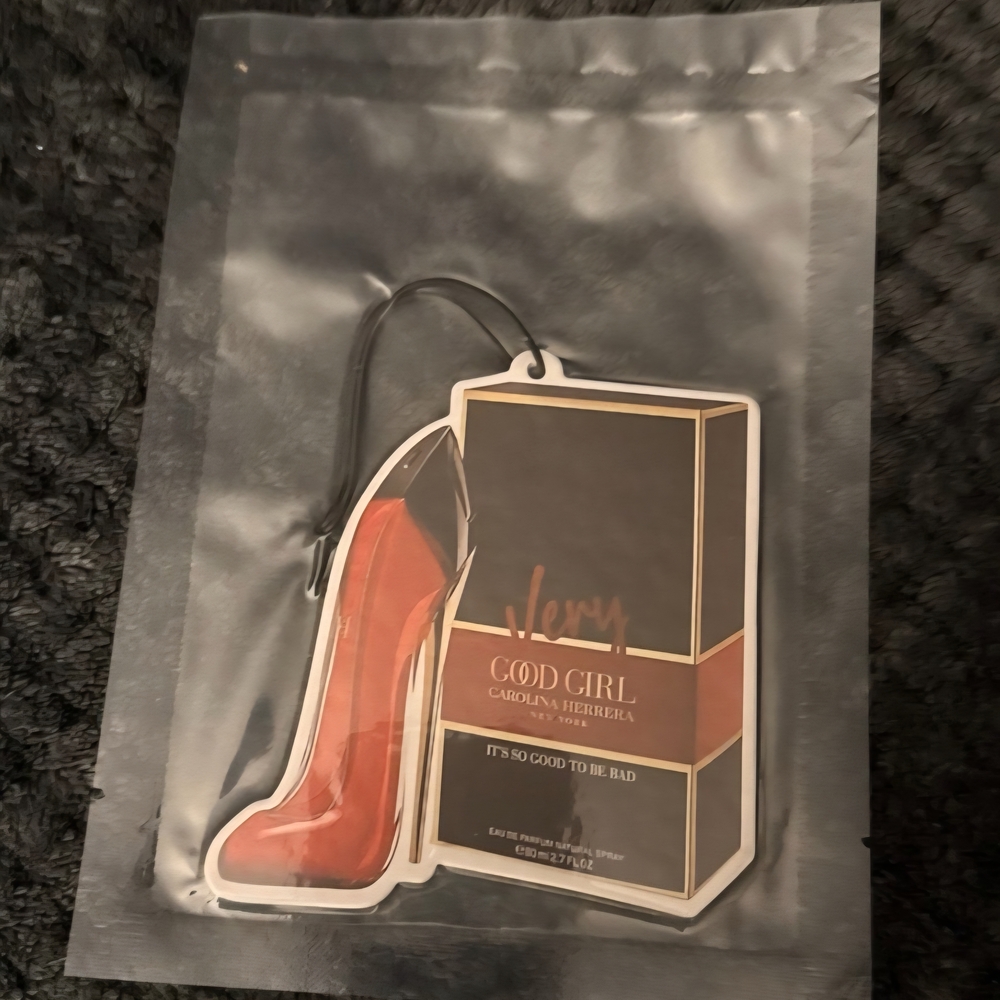 Carolina Herrera Red Stiletto Air Freshener ~VERY GOOD GIRL~